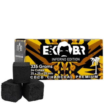 Escobar Уголь кокосовый Escobar 0.335 кг 24 шт 335 г