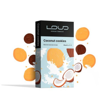 Табак для кальяна Loud Medium Coconut Cookie 100 г