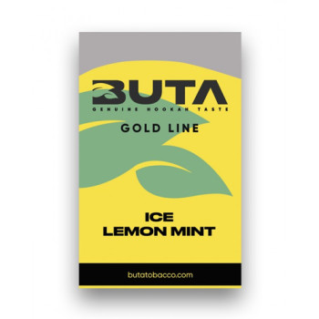 Табак для кальяна Buta Gold Line Ice Lemon Mint 50 г