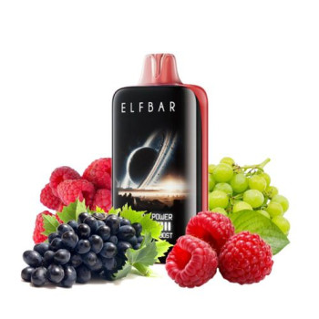 Одноразова електронна сигарета Elf Bar Moonnight Grape Raspberry 40000 тяг