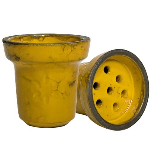 Глиняна чаша Splash Glaze Yellow