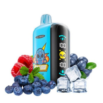 Одноразова електронна сигарета Elf Bar GH Blue Razz Ice 23000 тяг