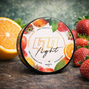 Тютюн для кальяну 420 Light Апельсин Полуниця 250 г