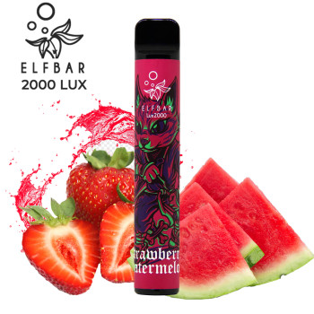 Одноразовая электронная сигарета Elf Bar TE Strawberry Watermelon 2000 тяг