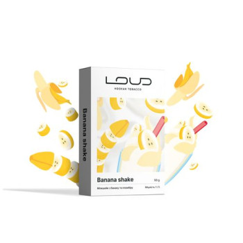 Табак для кальяна Loud Light Banana Shake 50 г