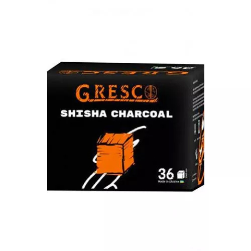 Вугілля горіхове Gresco 0,5 кг 36 шт