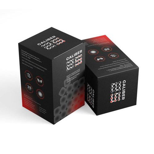 Вугілля кокосове Caliber  72 шт
