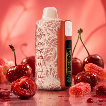Одноразовая электронная сигарета Elf Bar Nic King Sour Cherry Candy 30000 тяг