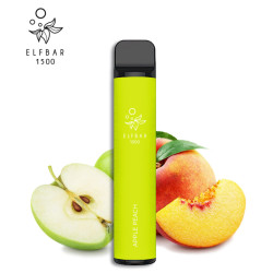 Одноразова електронна сигарета Elf Bar Apple Peach 1500 тяг