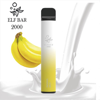 Одноразовая электронная сигарета Elf Bar TE Banana Milk 2000 тяг