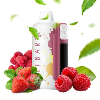 Одноразовая электронная сигарета Elf Bar Sour King Red Raspberry Strawberry 30000 тяг