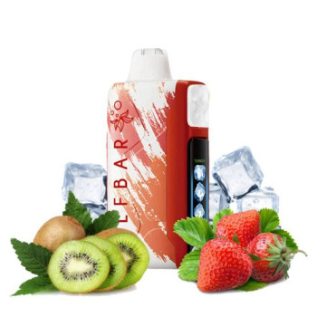 Одноразовая электронная сигарета Elf Bar Ice King Strawberry Kiwi Ice 30000 тяг