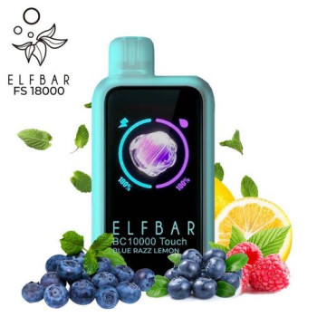 Одноразова електронна сигарета Elf Bar FS Blue Razz Lemon 18000 тяг