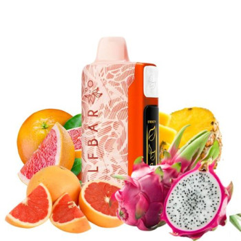 Одноразовая электронная сигарета Elf Bar Nic King Pineapple Dragonfruit Grapefruit 30000 тяг
