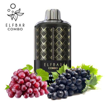 Одноразова електронна сигарета Elf Bar COMBO Grape & Mary Drink 25000 тяг