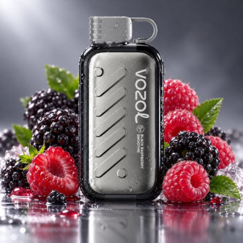 Одноразовая электронная сигарета Vozol Gear Shisha Black Raspberry Smoothie 50000 тяг