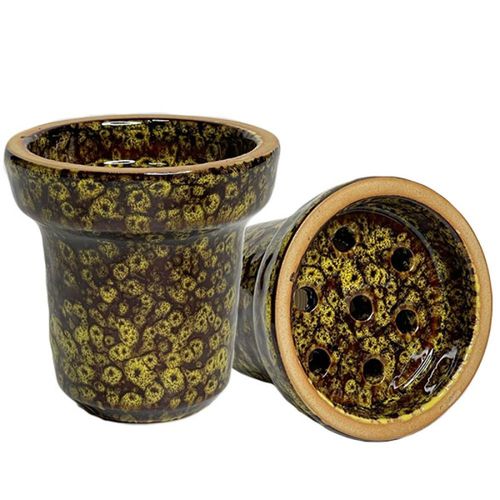Глиняна чаша Dot Glaze Yellow
