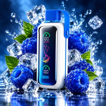 Одноразовая электронная сигарета Vozol Star Bluerazz Ice 20000 тяг