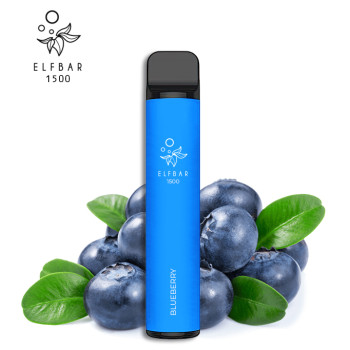 Одноразова електронна сигарета Elf Bar Blueberry 1500 тяг