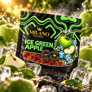 Табак для кальяна Milano Golden Collection Ice Green Apple 100 г