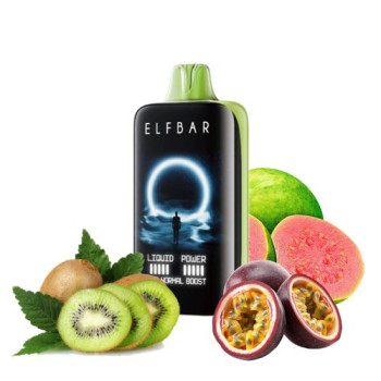 Одноразова електронна сигарета Elf Bar Moonnight Kiwi Passion Fruit Guava 40000 тяг